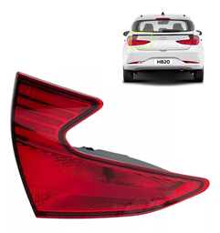 Lanterna Traseira Esquerda HB20 Hatch 2020 a 2022 (mala)