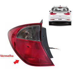 Lanterna Traseira Esquerda HB20 Hatch 2020 a 2022 (canto)