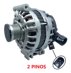 Alternador Renegade Argo Toro Cronos 1.8 Flx 16/22 (2 pinos)