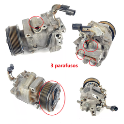 COMPRESSOR AR LANCER, ASX 2.0 11 A 22 7813A480 3 PARAFUSOS