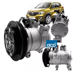 Compressor Ar Condicionado Kwid 1.0 12v 3cc 2018 2019/..