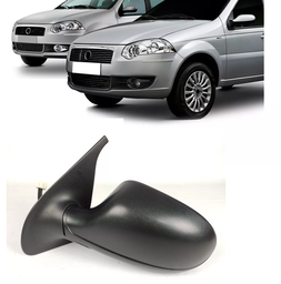 Retrovisor Esquerdo Palio 2008/ Strada 2014 a 2020 2P Elé