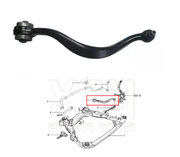 Braço Curvo Dianteiro Esquerdo Fusion 2.3 2.5 3.0 2007 a 12