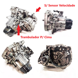 Caixa Cambio Sandero Logan 1.0 Manual 07/2016 S/ S Veloci