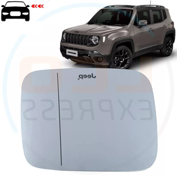 Lente Espelho Retrovisor Esquerdo Jeep Renegade 2016/