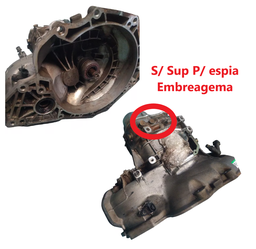 Caixa Cambio Corsa 1.0 2003 a 2010 (Mod Mont) Varão, Emb Hid