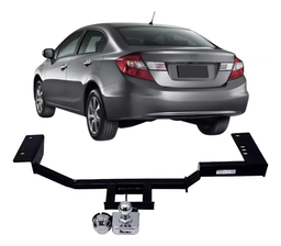 ENGATE CARRETINHA REBOQUE CIVIC 2012 2013 A 2016