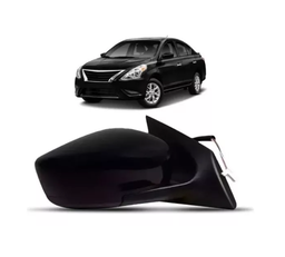Retrovisor Esquerdo Versa 2015 2016 a 2021 Elétrico S/ Pisca