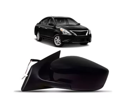 Retrovisor Direito Versa 2015 2016 a 2021 Elétrico S/ Pisca