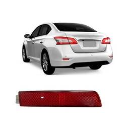 Lente Refletor Parachoque Traseiro Esquerdo Sentra 14 a 16