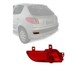 Lanterna Parachoque Traseiro Esquerdo Peugeot 207 09 a 2014