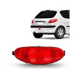 Lanterna Central Parachoque Traseiro Peugeot 206 1999 a 2010