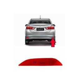 Lente Refletor Parachoque Traseiro Direito City 2015 a 2017