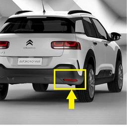 LENTE REFLETOR PARACHOQUE TRASEIRO DIREITO C4 CACTUS 2019/24