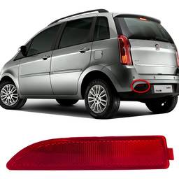 Lente Parachoque Traseiro Esquerdo Idea 2011 a 2016