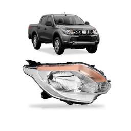 Farol Direito L200 Triton 2017 a 2021 Pisca Ambar