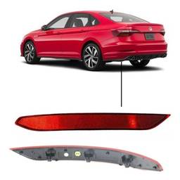 Lente Refletor Parachoque Traseir Esquerdo Jetta 2018/