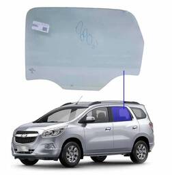 VIDRO PORTA TRASEIRA ESQUERDA SPIN 2013/