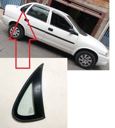 Vidro Lateral Traseiro Direito Corsa Classic 1996 a 2016