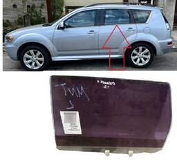 Vidro Porta Traseira Esquerda Outlander 2008 a 2013