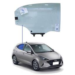 Vidro Porta Traseira Direita Hb20 Hatch 2020/