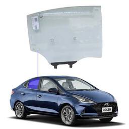 Vidro Porta Traseira Direita Hb20 Sedan 2020/