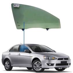 Vidro Porta Dianteira Direita Lancer 2010 a 2019