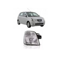 Farol Direito Picanto 2006 a 2008 Pisca Cristal