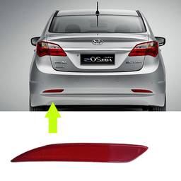 Lente Refletor Parachoque Traseiro Esquerdo HB20 Sedan 13/15