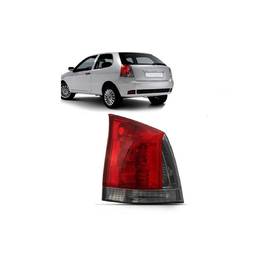 LANTERNA TRASEIRA ESQUERDA PALIO G3 04/17 FUME DETALHES