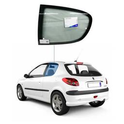 Vidro Lateral Traseiro Esquerdo Peugeot 206 207 2P