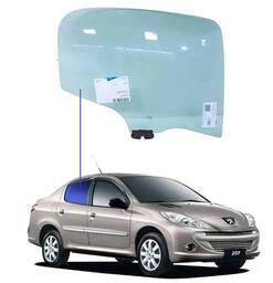Vidro Porta Traseira Direita Peugeot 206 207 Passion