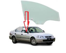 Vidro Porta Dianteira Direita Civic 1996 a 2000