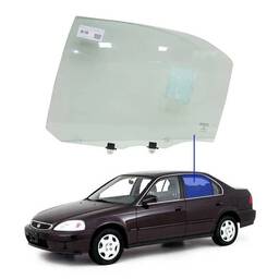 Vidro Porta Traseira Esquerda Civic 1996 a 2000