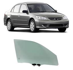 Vidro Porta Dianteira Direita Civic 2001 a 2006