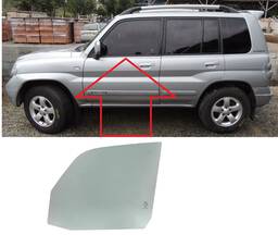 Vidro Porta Dianteira Esquerda Pajero TR4 2003 a 2009