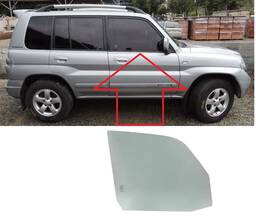 Vidro Porta Dianteira Direita Pajero TR4 2003 a 2009