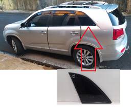 Vidro Lateral Traseiro Esquerdo Sorento 2010 2011 a 2015
