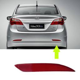 Lente Parachoque Traseiro Direito HB20 Sedan 13 a 2015