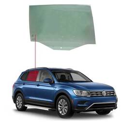 Vidro Porta Traseira Direita Tiguan 2018 2019 a 2025