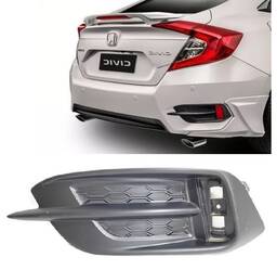 Grade Parachoque Traseiro Direito Civic G10 2017 a 2021