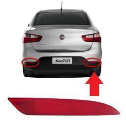 LENTE REFLETOR PARACHOQUE TRASEIRO DIREITO GRAND SIENA 12/21