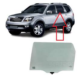 Vidro Porta Traseira Esquerda Mohave 2008 2009 a 2017