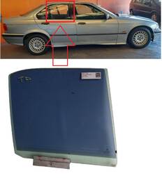 Vidro Porta Traseira Direita Bmw Série 3 E36 325 328 92/97