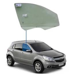 Vidro Porta Dianteira Direita Agile Montana 2010 a 2021