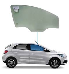 Vidro Porta Dianteira Direita Onix Prisma 2013 a 2020