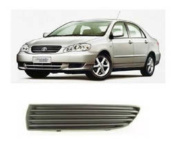 GRADE MOLDURA S/ MILHA ESQUERDO COROLLA 2003 A 2004