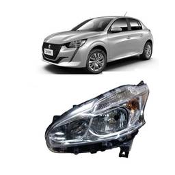 Farol Esquerdo Peugeot 208 2013 a 2020 S/ Led