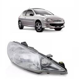 Farol Direito Peugeot 206 1999 a 2002