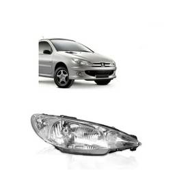 Farol Direito Peugeot 206 2003 a 2010